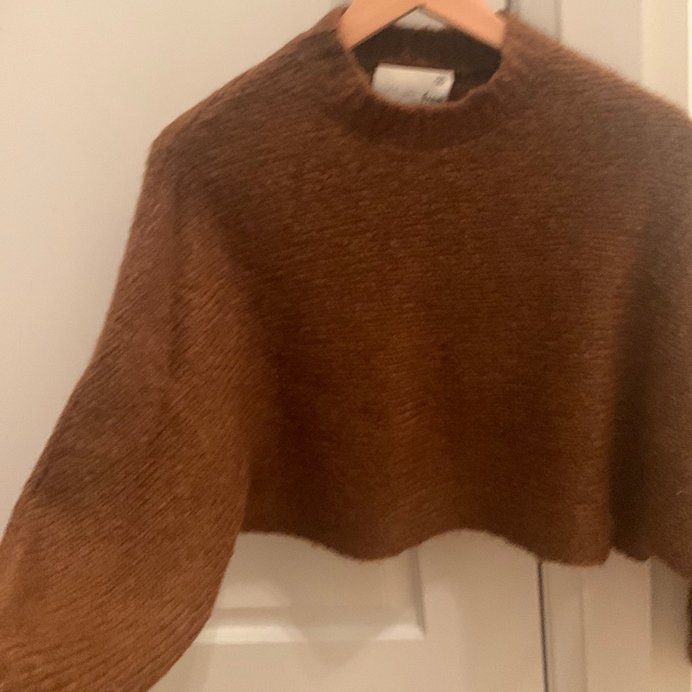Wilfred copper colour sweater